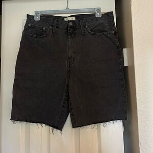 Bermuda Jean shorts.Madewell